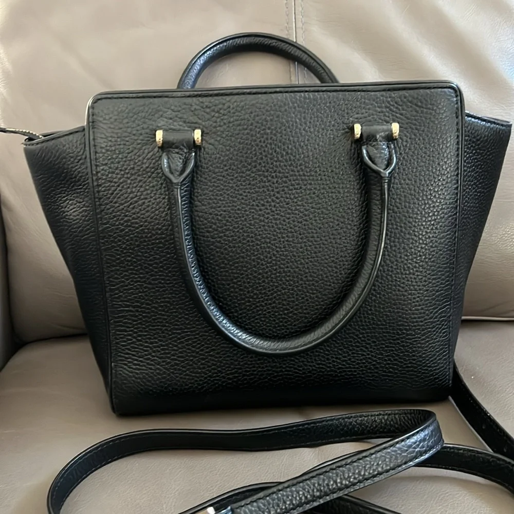 Kate Spade Chester Street Allyn Black Satchel with Tassel Detail - Small - Picture 4 of 7